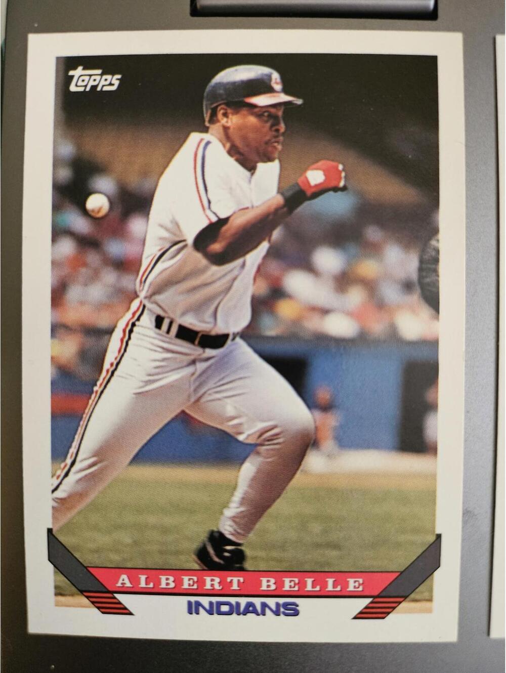 1993 Topps Baseball - Albert Belle #635 Indians